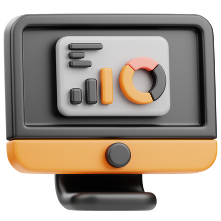 Painel de produtividade  3D Icon