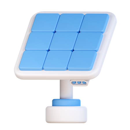 Painel solar  3D Icon