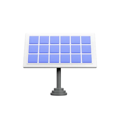 Painel solar  3D Icon