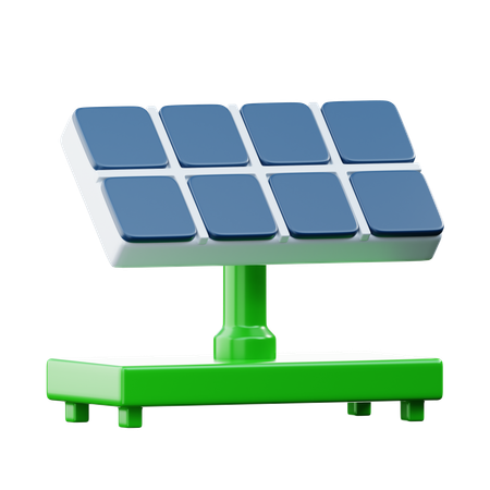 Painel solar  3D Icon