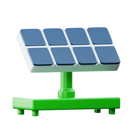 Painel solar  3D Icon