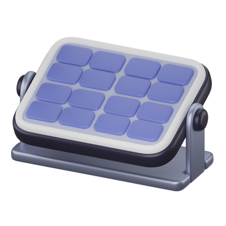 Painel solar  3D Icon