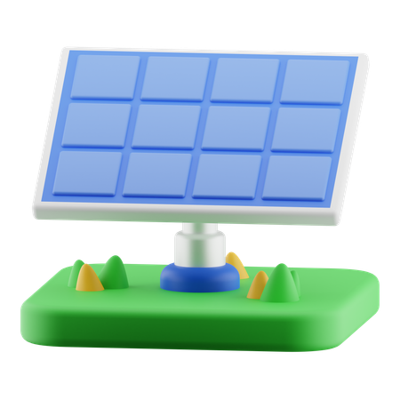 Painel solar  3D Icon