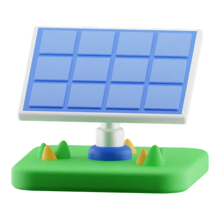 Painel solar  3D Icon