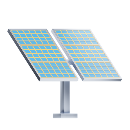 Painel solar  3D Icon