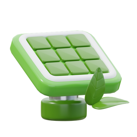 Painel solar  3D Icon
