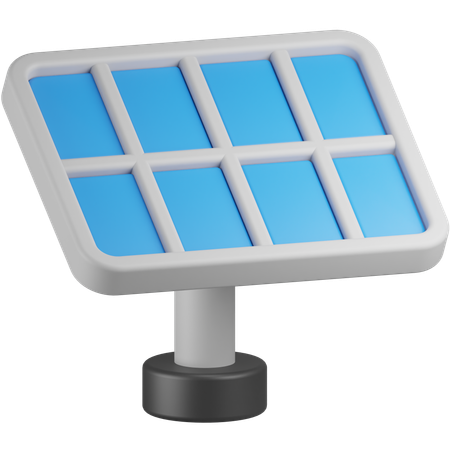 Painel solar  3D Icon