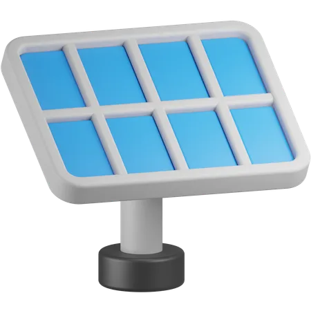 Painel solar  3D Icon