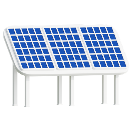 Painel solar  3D Icon