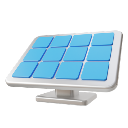 Painel solar  3D Icon