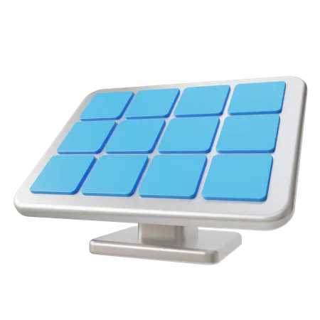 Painel solar  3D Icon