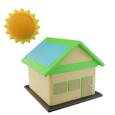 Painel solar  3D Icon