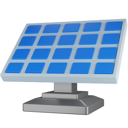 Painel solar  3D Icon