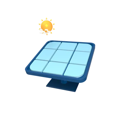 Painel solar  3D Icon