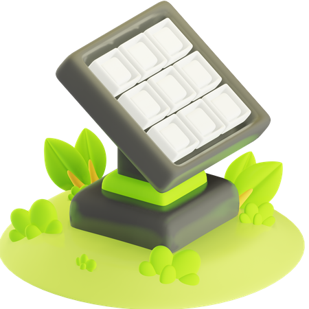 Painel solar  3D Icon