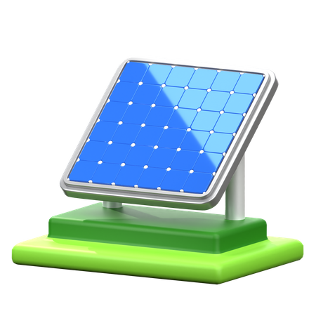 Painel solar  3D Icon