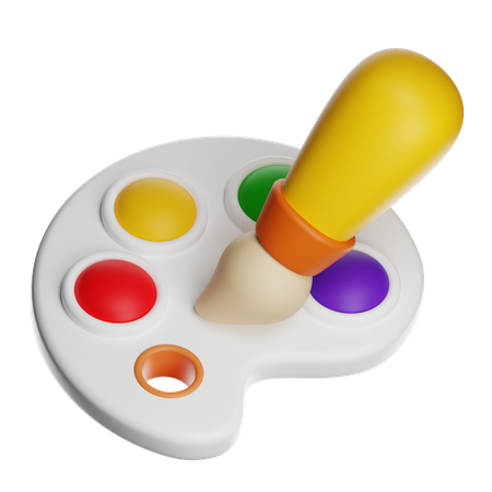 Paint  3D Icon