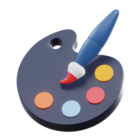 Paint  3D Icon