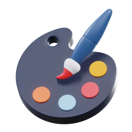 Paint  3D Icon