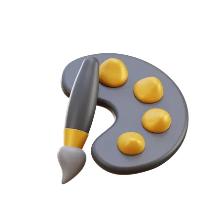 Paint  3D Illustration