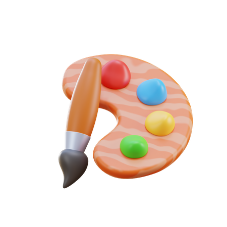 Paint  3D Illustration