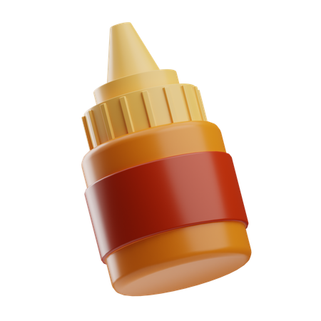 Paint Bottle  3D Icon