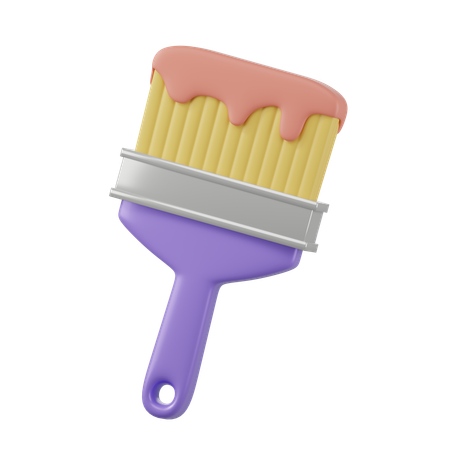 Paint Brush  3D Icon