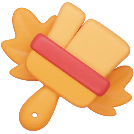 3 D Rolling Pin Icon 3D Icon
