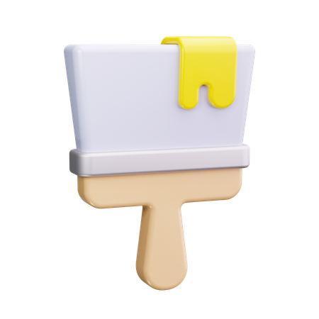 Paint Brush  3D Icon