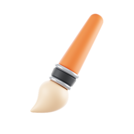 Paint Brush  3D Icon