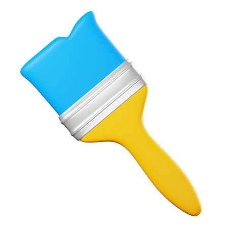 Paint Brush  3D Icon