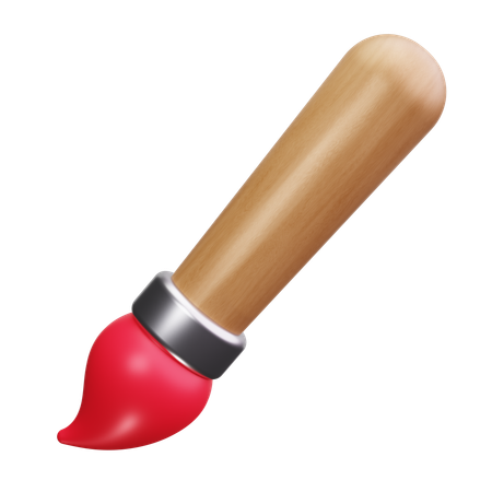 Paint Brush  3D Icon