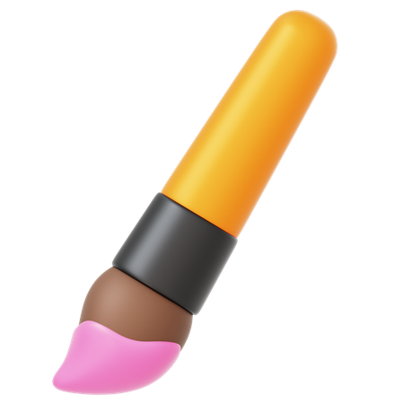 Paint Brush  3D Icon