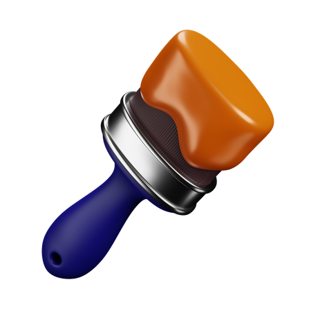 Paint Brush  3D Icon