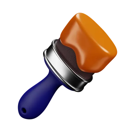 Paint Brush  3D Icon