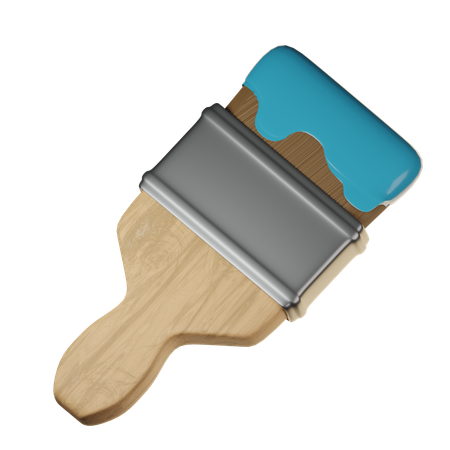 Paint Brush  3D Icon