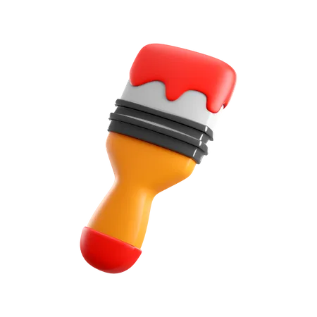 Paint Brush  3D Icon