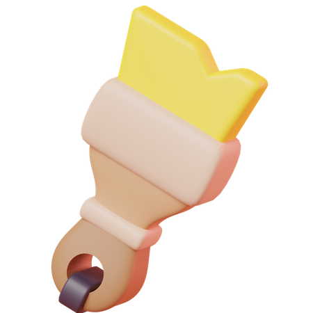 Paint Brush  3D Icon