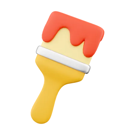 Paint Brush  3D Icon