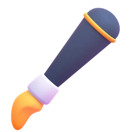 Paint Brush  3D Icon