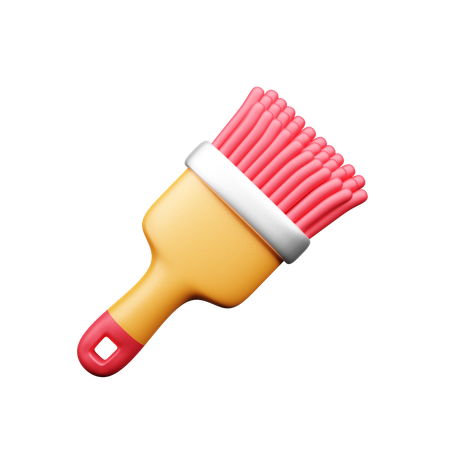 Paint Brush  3D Icon