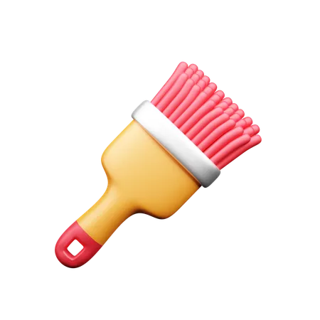 Paint Brush  3D Icon