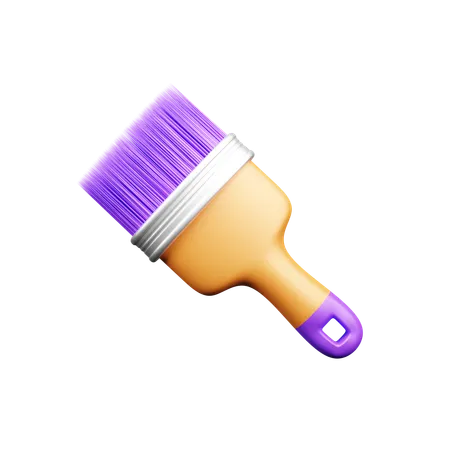 Paint Brush  3D Icon