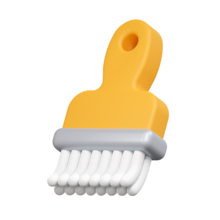 Paint Brush  3D Icon