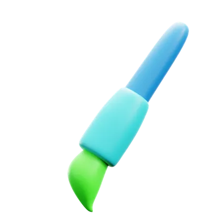 Paint Brush  3D Icon