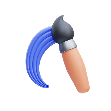 Paint Brush  3D Icon