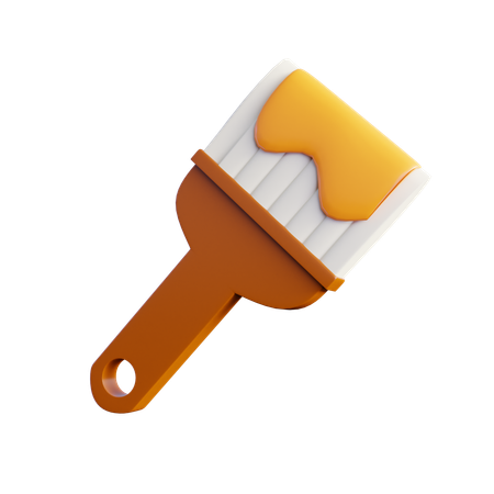 Paint Brush  3D Icon