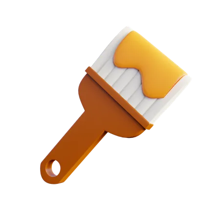 Paint Brush  3D Icon