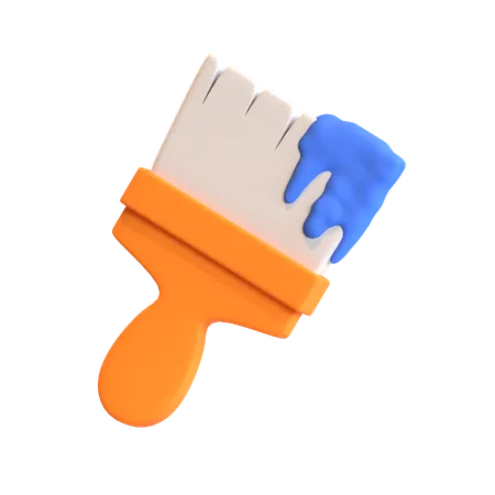 Paint Brush  3D Icon