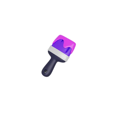 Paint Brush  3D Icon